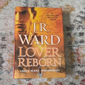 J.R. Ward Lover Reborn Paperback - Orange Cover